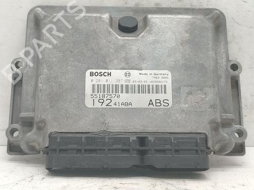 Used Engine control unit (ECU) FIAT STILO (192_) 1.9 JTD (192_XF1A) (80 hp) 25010614