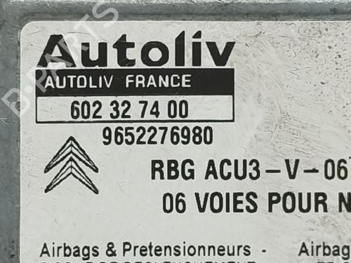 Kollisjonspute styreenhet CITROËN XSARA PICASSO (N68) 2.0 HDi | BP24473083M53 