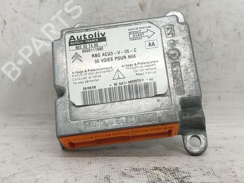 Kollisjonspute styreenhet CITROËN XSARA PICASSO (N68) 1.6 HDi (90 hp) 28795365