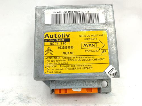 Kollisjonspute styreenhet CITROËN XSARA (N1) 2.0 HDi 90 (90 hp) 30109205