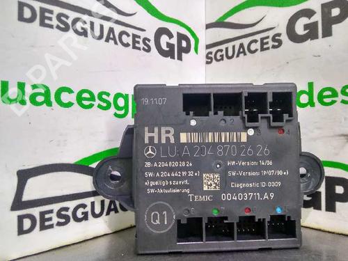 Used Electronic module MERCEDES-BENZ C-CLASS (W204) C 200 CDI (204.007, 204.006) (136 hp) 7161027