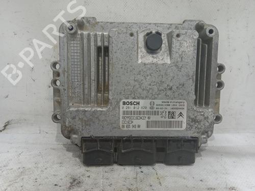 Used Engine control unit (ECU) PEUGEOT PARTNER Box Body/MPV (5_, G_) 1.6 HDi 75 (75 hp) 24312129
