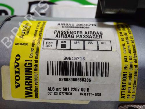 Passasjer kollisjonspute VOLVO V50 (545) 2.0 D | BP7147972C10 