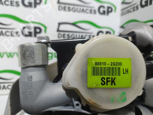 Front left seatbelt KIA MAGENTIS II (MG) 2.0 CRDi | BP8750943I26 