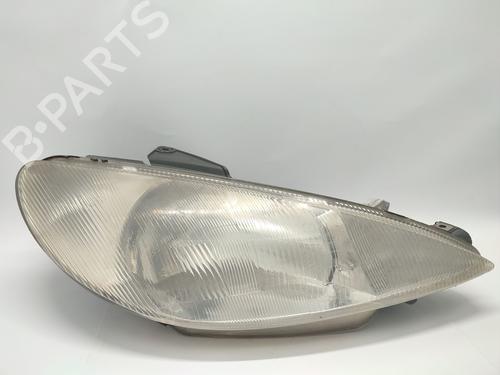 Faro derecho PEUGEOT 206 Hatchback (2A/C) 1.9 D (69 hp) 31031287