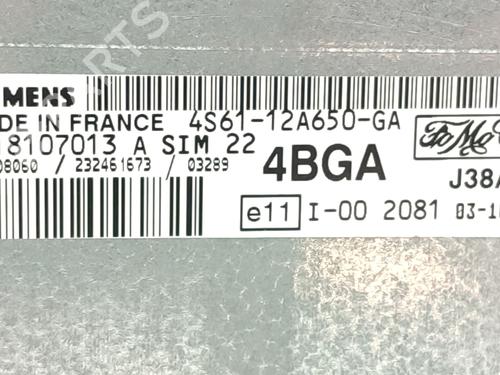 Engine control unit (ECU) FORD FUSION (JU_) 1.6 | BP36477111M57 - Image 3