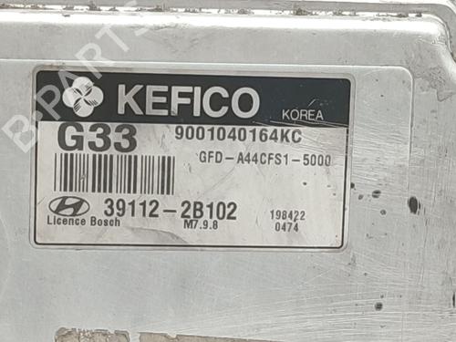 Engine control unit (ECU) HYUNDAI i30 (FD) 1.4 | BP37175761M57 - Image 2