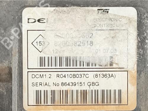 Engine control unit (ECU) RENAULT KANGOO (KC0/1_) 1.5 dCi | BP33468183M57 - Image 2