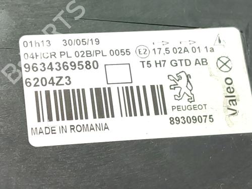 Left headlight PEUGEOT 307 (3A/C) 1.6 16V | BP29880294C28