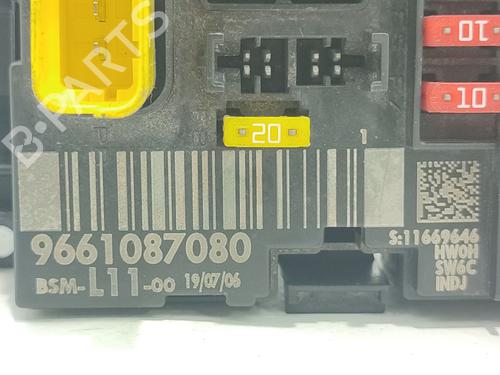 Fuse box PEUGEOT 307 SW (3H) 2.0 HDi 135 | BP29360982E1 