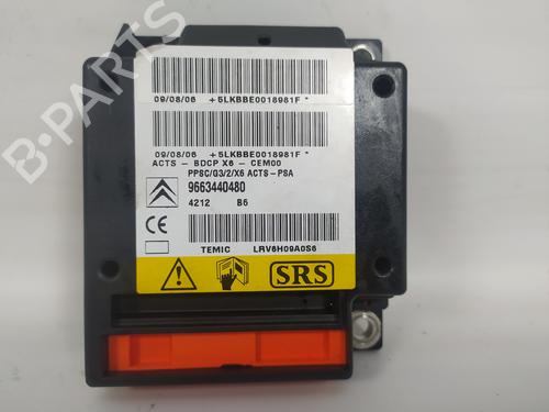 Used ECU airbags CITROËN C6 (TD_) 2.7 HDi (204 hp) 9287821