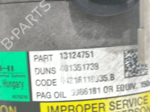 AC compressor OPEL ASTRA H (A04) 1.7 CDTI (L48) | BP29924498M34