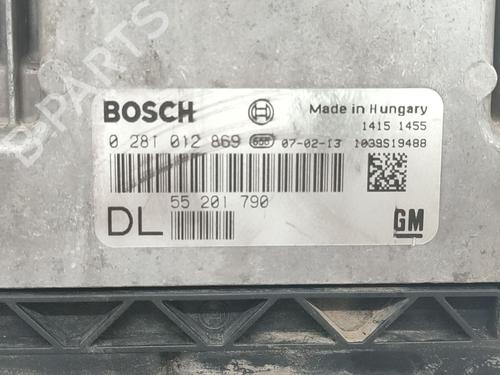 Engine control unit (ECU) OPEL VECTRA C GTS (Z02) | BP28825407M57