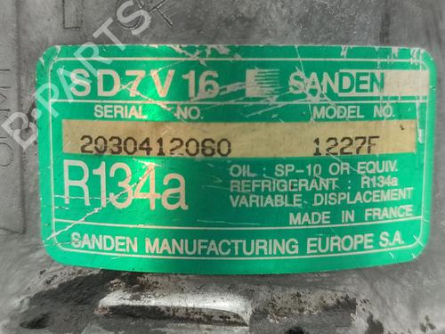 AC compressor PEUGEOT PARTNER MPV (5_, G_) 1.9 D | BP39568984M34 - Image 5