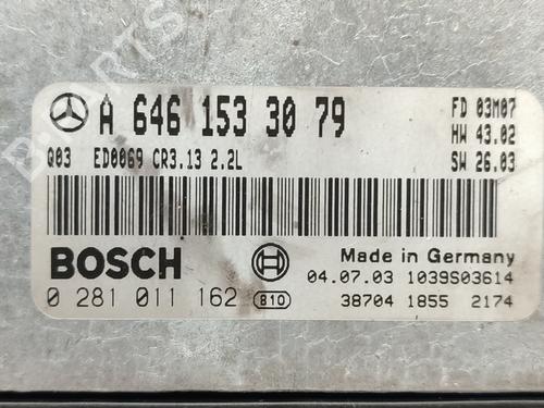 Engine control unit (ECU) MERCEDES-BENZ C-CLASS (W203) C 220 CDI (203.006, 203.008) | BP27436233M57 