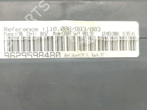 Instrument cluster PEUGEOT 607 (9D, 9U) 2.2 HDi | BP27156538C47 
