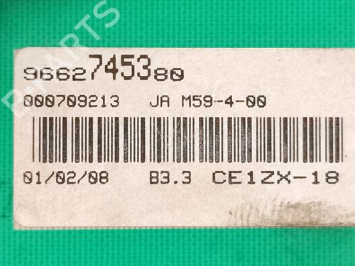 Instrument cluster CITROËN BERLINGO / BERLINGO FIRST MPV (MF_, GJK_, GFK_) 1.6 HDI 90 (MF9HX) | BP30196007C47