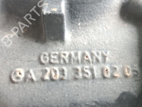 Rear differential MERCEDES-BENZ C-CLASS Coupe (CL203) C 180 Kompressor (203.746) | BP30822973M24