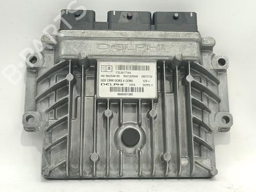 Engine control unit (ECU) PEUGEOT 307 SW (3H) 2.0 HDi 135 9663548180