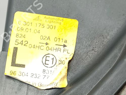 Left headlight PEUGEOT 406 (8B) 1.8 16V | BP30052894C28 