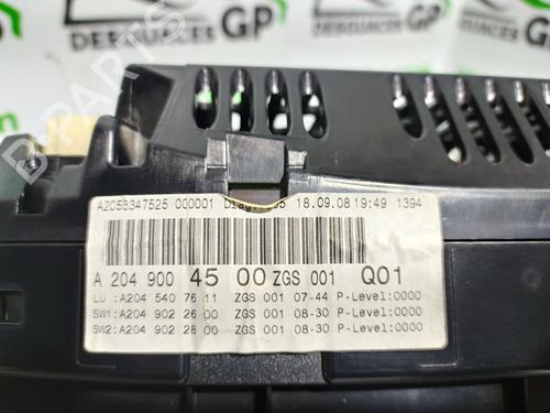 Cuadro instrumentos MERCEDES-BENZ C-CLASS (W204)  | BP7153893C47