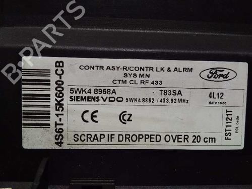 ECU airbags FORD FIESTA V (JH_, JD_) 1.4 16V | BP7147012M53 