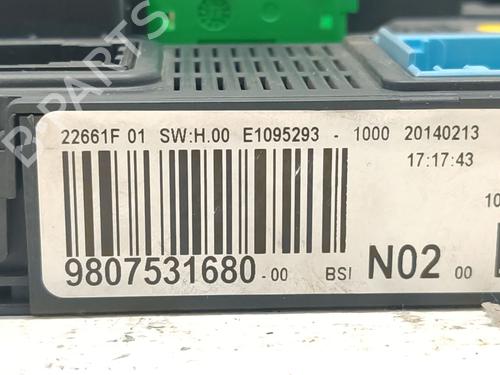 Fuse box PEUGEOT 208 I (CA_, CC_) 1.2 VTI 82 | BP30805466E1