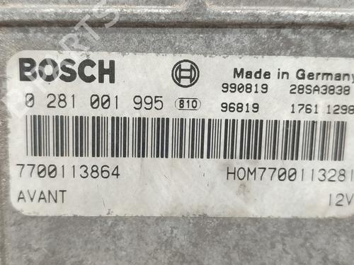 Engine control unit (ECU) RENAULT LAGUNA I (B56_, 556_) 1.9 dTi (B56J) | BP27278589M57 