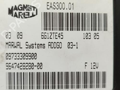 Control unit PEUGEOT 407 (6D_) 1.6 HDi 110 (6D9HZC, 6D9HYC) | BP22316897M11 