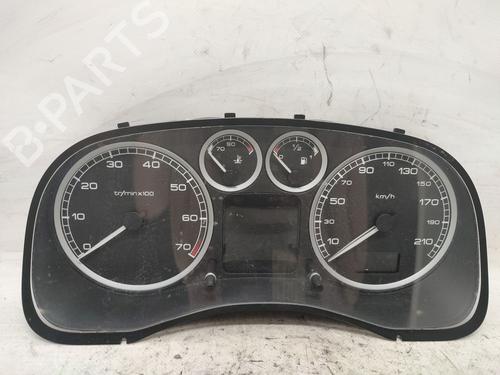 Used Instrument cluster PEUGEOT 307 (3A/C) 1.6 16V (109 hp) 27670294
