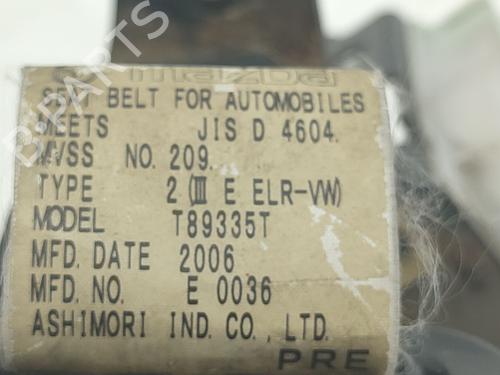 Front right seatbelt MAZDA 5 (CR) 2.0 CD (CR19) | BP31713994I25