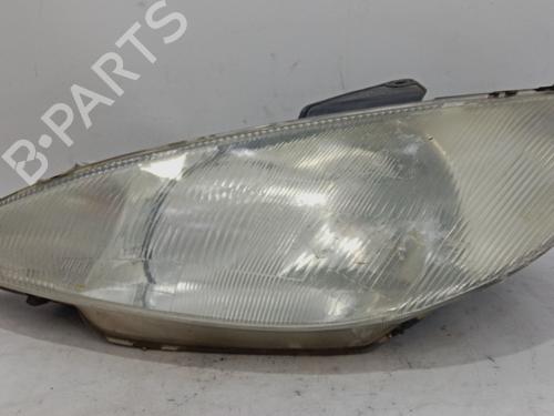 Used Left headlight Left headlight PEUGEOT 206 Hatchback (2A/C) 2.0 HDI 90 (90 hp) 34244629 34244629
