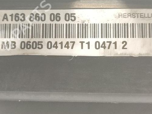 Electronic module MERCEDES-BENZ M-CLASS (W163) ML 270 CDI (163.113) | BP26167302M83 