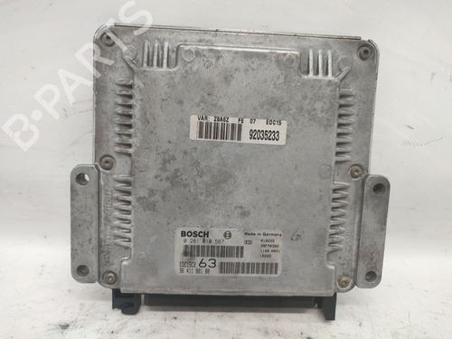 Used Engine control unit (ECU) PEUGEOT 607 (9D, 9U) 2.2 HDi (133 hp) 27156528