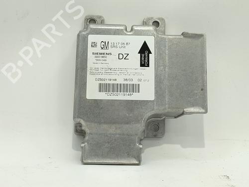 Kollisjonspute styreenhet OPEL VECTRA C GTS (Z02) 2.2 DTI 16V (F68) (125 hp) 28794791