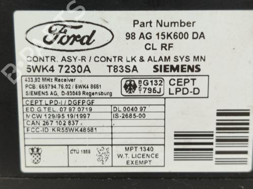 Electronic module FORD FOCUS I (DAW, DBW)  | BP21128363M83 