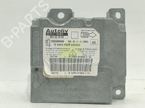 Used ECU airbags PEUGEOT 407 (6D_) 2.0 HDi 135 (6DRHRH, 6DRHRE, 6DRHRG, 6DRHRJ) (136 hp) 31130564