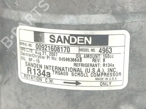 AC compressor CHRYSLER SEBRING (JR) 2.0 | BP38750053M34 - Image 4
