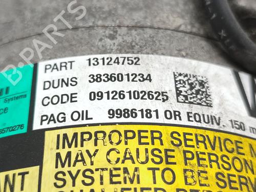 AC compressor OPEL ASTRA H Estate (A04) 1.9 CDTI (L35) | BP29921048M34 