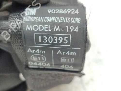 Rear right seatbelt OPEL ASTRA F Hatchback (T92) 1.4 i (F08, M08, F68, M68) | BP30109293I28