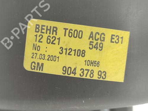 Heater blower motor OPEL ZAFIRA A MPV (T98) 2.0 DTI 16V (F75) | BP25122884M62 