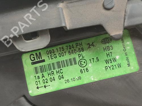 Right headlight OPEL ASTRA G Coupe (T98) 2.2 DTI (F07) | BP18550773C29 