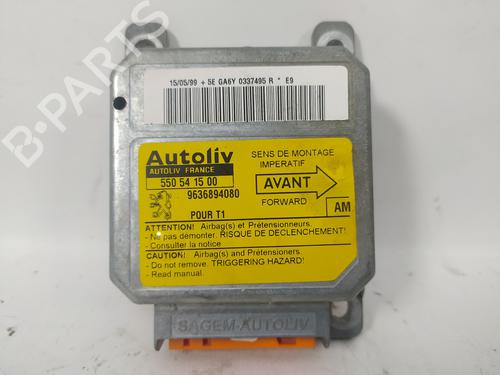 Used ECU airbags PEUGEOT 206 Hatchback (2A/C) 1.9 D (69 hp) 12342750