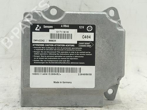 Used ECU airbags ECU airbags FIAT STILO (192_) 1.9 JTD (192_XF1A) (80 hp) 35755187 35755187