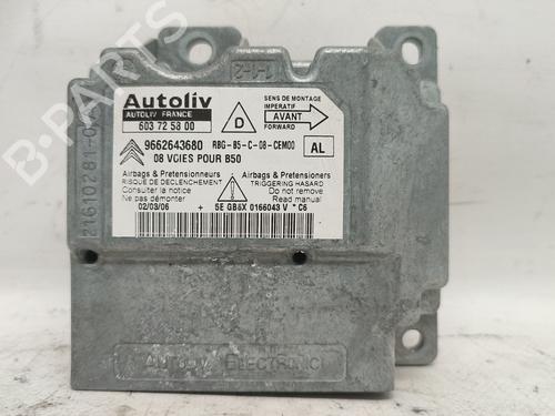 Used ECU airbags CITROËN C4 Coupe (LA_) 1.6 HDi (90 hp) 26667259