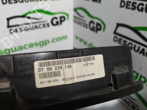 Instrument cluster OPEL ASTRA G Hatchback (T98) 1.6 16V (F08, F48) | BP7149390C47 