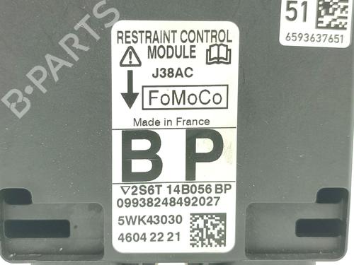 Kollisjonspute styreenhet FORD FIESTA V (JH_, JD_) 1.4 TDCi | BP29387327M53 