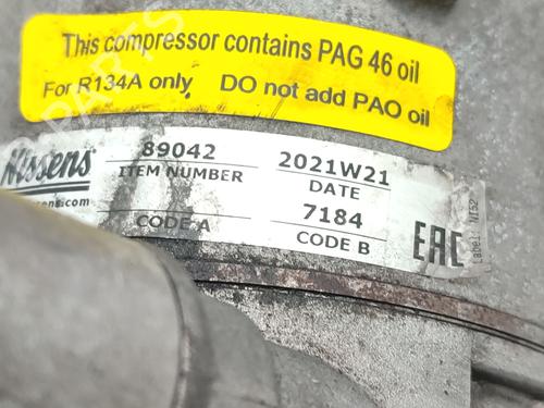 AC compressor OPEL MERIVA A MPV (X03) 1.7 CDTI (E75) | BP31652260M34 