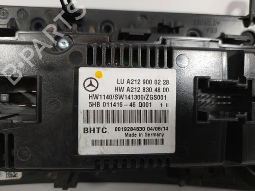 Climate control MERCEDES-BENZ E-CLASS (W212)  | BP9665657I5 