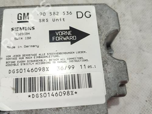 Kollisjonspute styreenhet OPEL ZAFIRA A MPV (T98) 1.6 16V (F75) | BP27560199M53 